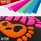 Puff Vinyl Heat Transfer, 12Pcs 12”X10” 3D Puff Heat Transfer Vinyl Sheets
